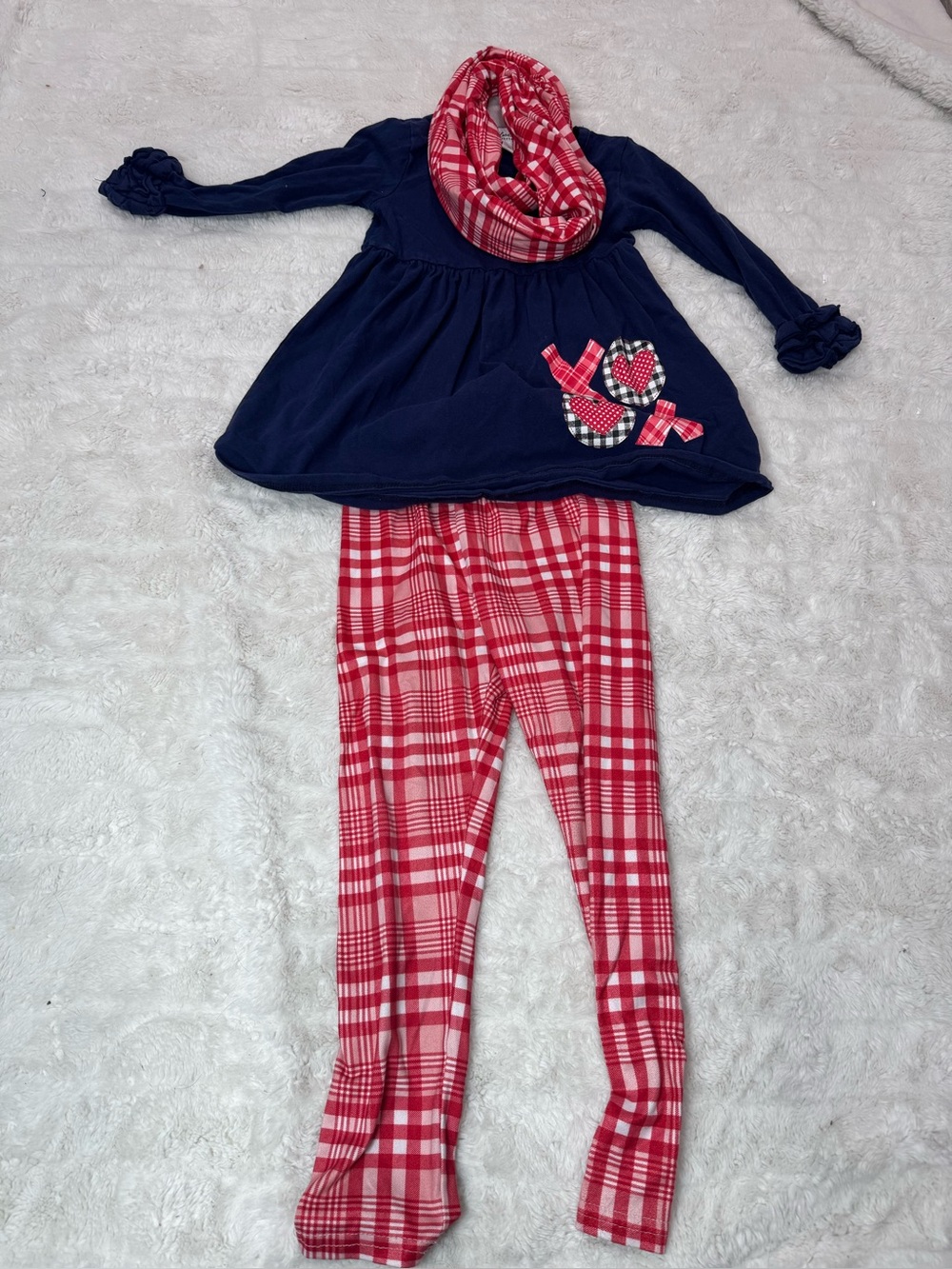 Marie Nicole Matching Outfit Flannel